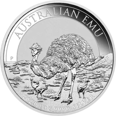 Moneda Argint: 1 oz Emu Perth Mint 2023