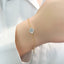 Bratara Aur 14k Floare Sidef 1 cm