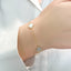 Bratara Aur 14k Floare Sidef 1 cm