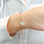 Bratara Aur 14k Floare Sidef 1 cm