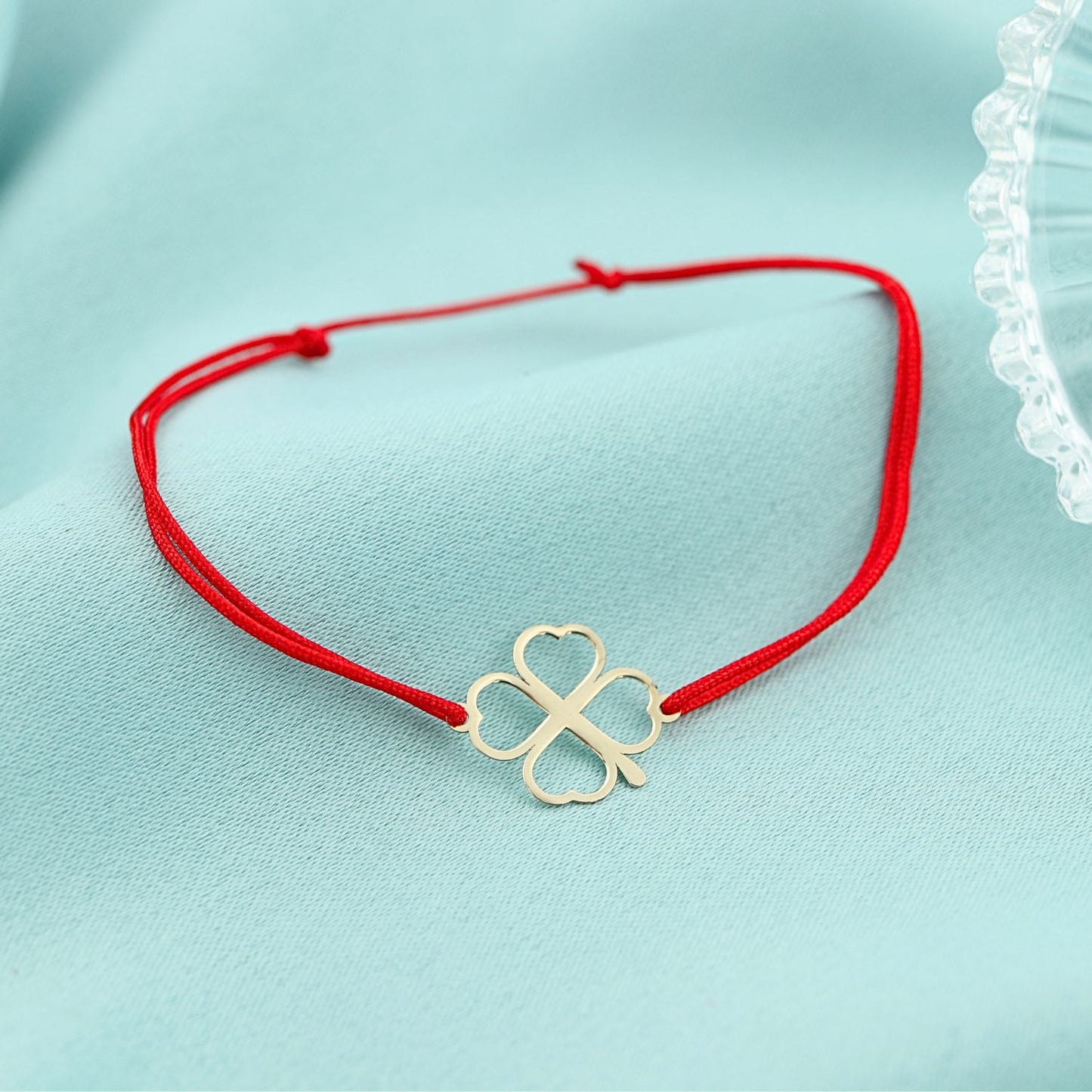 Bratara Aur 14k Snur Trifoi