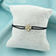 Bratara Aur Snur 14k Floare cu Pietre Zirconia