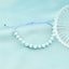 Bratara Snur cu Bile Aur 14k si Pietre Albastre 6mm - SORELLY