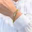Bratara Argint Cuban Link cu Pietre Zirconia