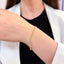 Bratara Argint Placat cu Aur 18k Bile