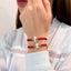 Bratara Aur 14k Snur Initiala L - SORELLY