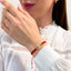 Bratara Aur 14k Snur cu Initiala A - SORELLY
