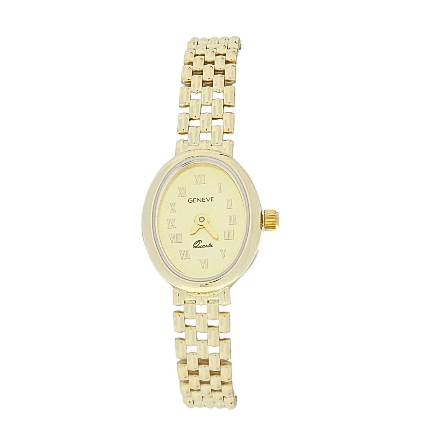 Ceas Aur 14k Geneve Cadran Oval - SORELLY