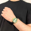 Ceas Aur 14k Geneve Curea Neagra - SORELLY