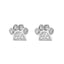 Cercei Argint Little Paw cu Pietre Zirconia - SORELLY