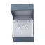 Cercei Aur 14k Alb Aripi cu Diamante 0.095ct