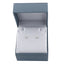 Cercei Aur 14k Alb Trifoi cu Diamante 0.092ct
