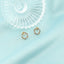 Cercei Aur 14k Cerc cu Diamante 0.049ct