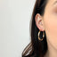 Cercei Aur 14k Creole Ondulate - SORELLY
