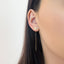 Cercei Aur 14k Fir Floare - SORELLY