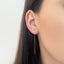 Cercei Aur 14k Fir Infinit - SORELLY