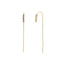 Cercei Aur 14k Fir Tennis cu Pietre Albe - SORELLY