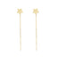 Cercei Aur 14k Fir Stelute - SORELLY