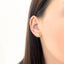 Cercei Aur 14k Floare cu Striatii - SORELLY