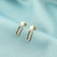 Cercei Aur 14k Paperclip cu Pietre Zirconia - SORELLY