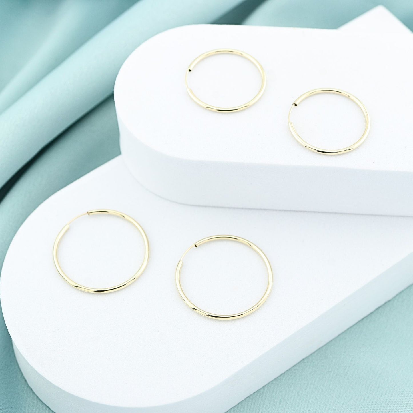 Cercei Aur 14k Veriga - SORELLY
