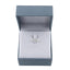 Inel Aur 14k Alb Cruce cu Diamante 0.020ct - SORELLY