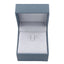 Inel Aur 14k Alb Half Eternity cu Diamante 0.063ct