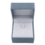 Inel Aur 14k Alb Half Eternity cu Diamante 0.063ct - SORELLY