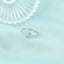 Inel Aur 14k Alb Inima cu Diamant 0.005ct