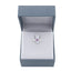 Inel Aur 14k Alb cu Ametist 0.550ct si Diamante 0.032ct