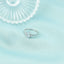 Inel Aur 14k Alb cu Diamante 0.030ct si Acvamarin 0.450ct