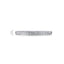 Inel Aur 14k Alb Half Eternity cu Diamante 0.063ct - SORELLY