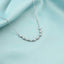 Lant-Argint-Pietre-Zirconia-Albe