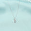 Lant Aur 14k Alb Fetita cu Diamant 0.0033ct - SORELLY