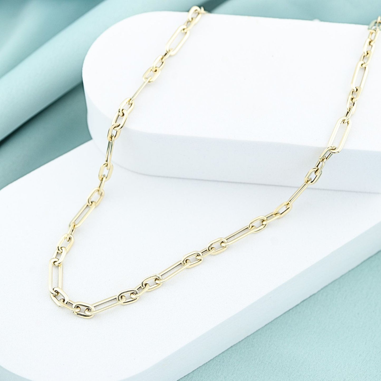 Lant Aur 14k Paperclip - SORELLY