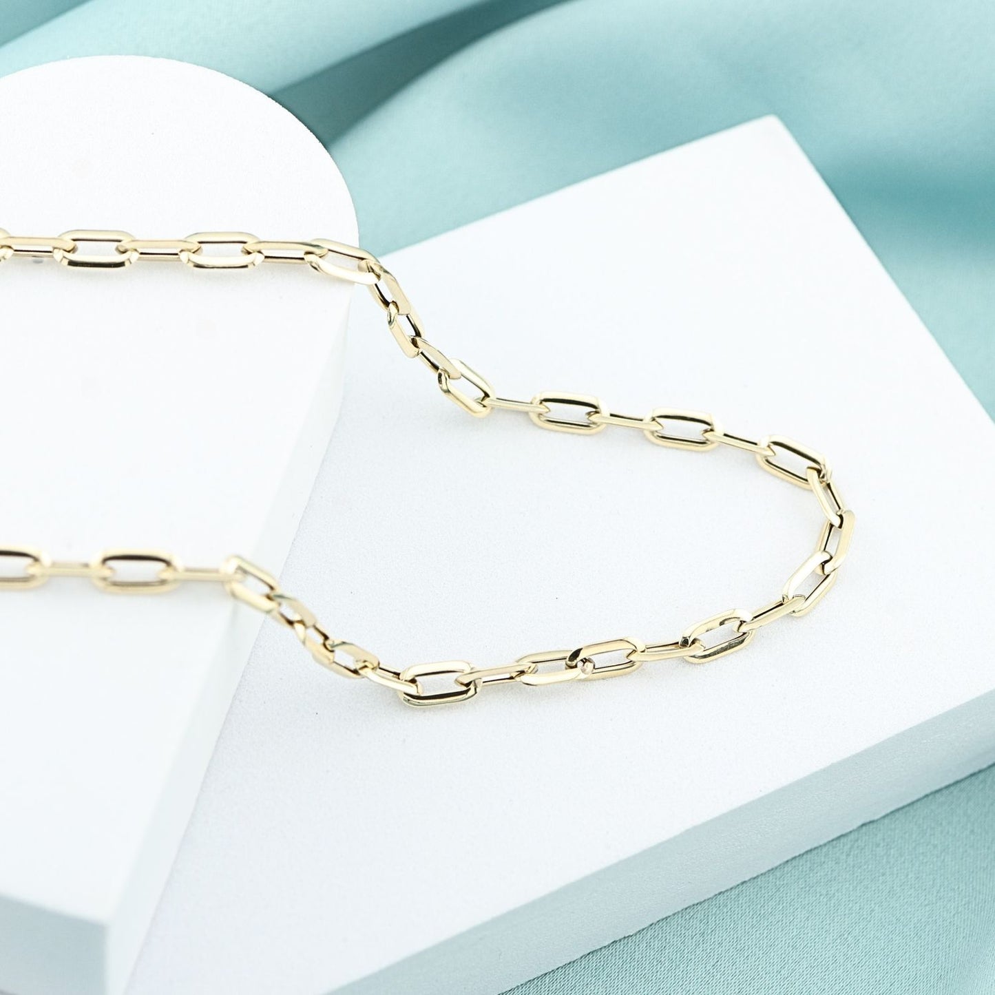 Lant Aur 14k Paperclip - SORELLY