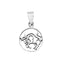 Pandantiv Argint Gothic Zodiac - Taur - SORELLY
