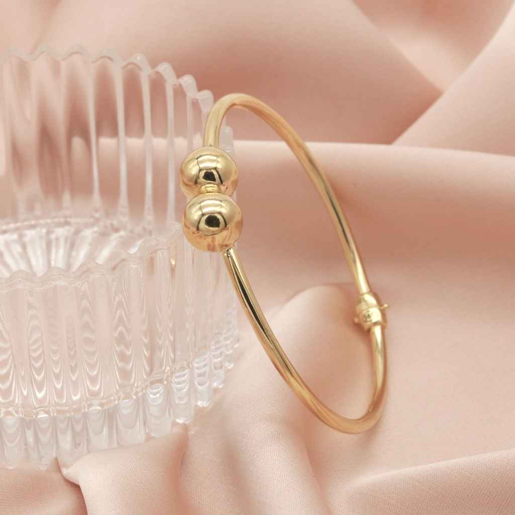 Bratara Fixa Aur 14k cu Bile