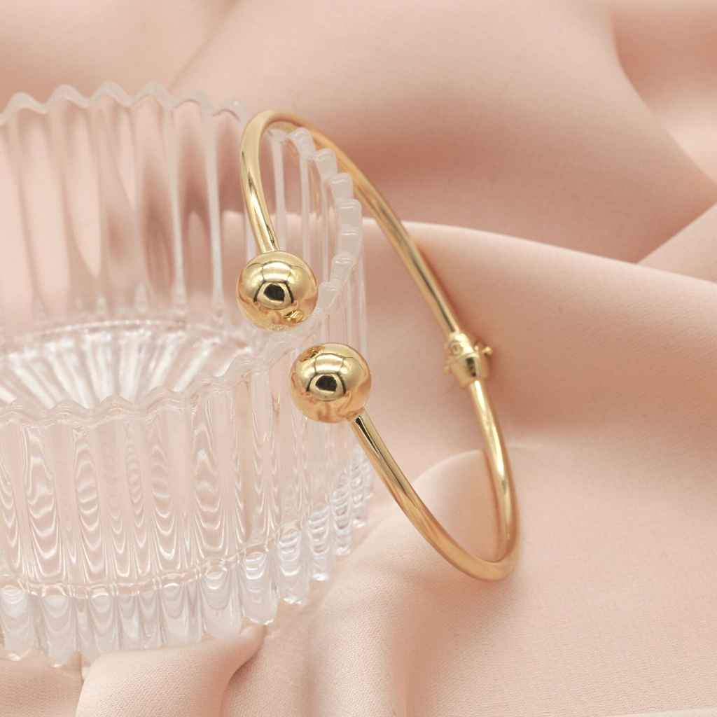 Bratara Fixa Aur 14k cu Bile