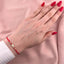 Bratara Snur Aur 14k Cruce Clasica si Bile