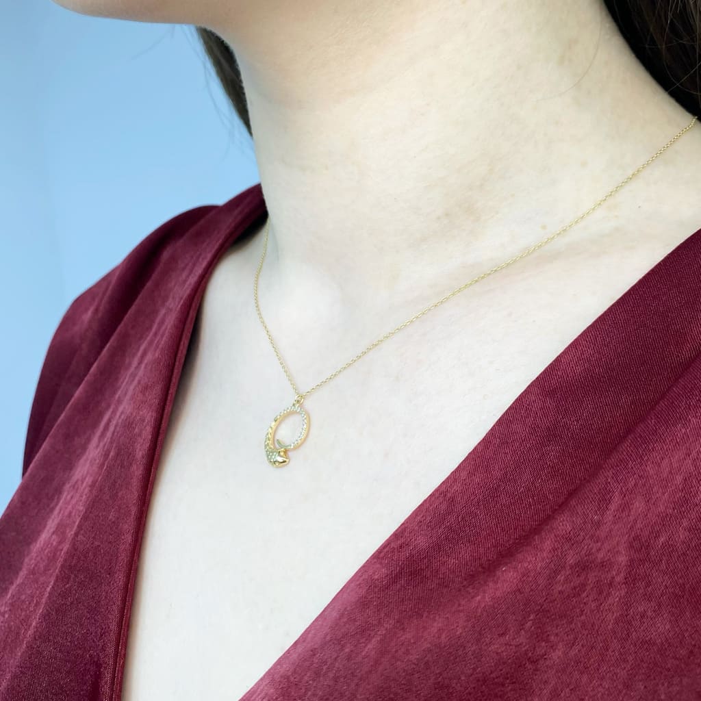 Lant Aur 14k Serpentine