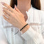 Bratara Aur 14k Snur Impletit cu Bile