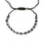 Bratara Aur 14k Snur cu Bile si Hematit Bleumarin 4mm