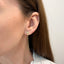 Cercei Fir Aur 14k Cruce - SORELLY