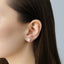 Cercei Aur 14k Floare cu Sidef 8mm - SORELLY