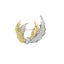 Brosa Argint Placat cu Aur Elegance