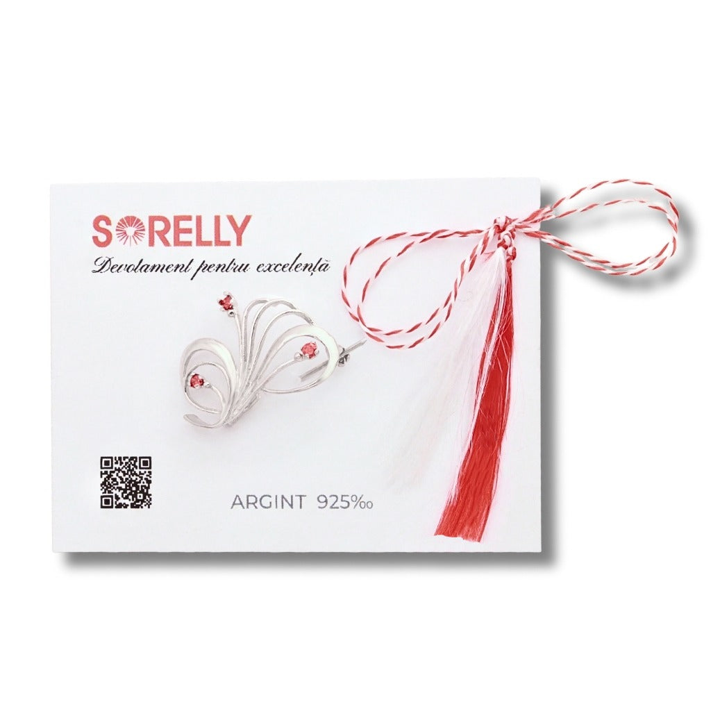 Martisor Brosa Argint Blossom