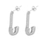 Cercei Argint Huggie Hoops