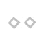 Cercei Argint Minimalist Square