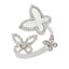 Inel Argint Reglabil Fluture cu Sidef